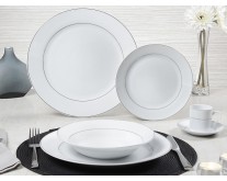 Aparelho de Jantar Redondo de Porcelana 30 Peças - World Collection Sissi