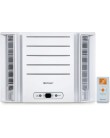 Ar Condicionado Janela / Parede Springer Carrier Duo Eletrônico 7.500 BTUs Controle Remoto Frio QCA075RBB Foto Ar Condicionado Janela / Parede Springer Carrier Duo Eletrônico 7.500 BTUs Controle Remoto Frio QCA075RBB