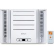 Ar Condicionado Janela / Parede Springer Carrier Duo Eletrônico 7.500 BTUs Controle Remoto Frio QCA075RBB