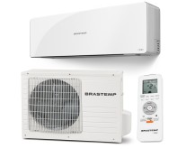 Ar Condicionado Split Hi Wall Brastemp Clean 12.000 BTUs Controle Remoto Frio BBV12BB