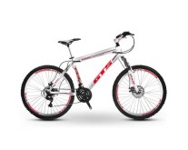Bicicleta Mountain Bike GTS 24 Marchas Aro 26 Suspensão Dianteira Freio a Disco Feel