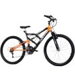 Bicicleta Oceano Mountain Bike Aro 26 18 Marchas Suspensão Full Suspension Snapper Dupla Suspensão