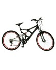 Foto Bicicleta Ox Bike Mountain Bike Mountain Bike Aro 26 18 Marchas Suspensão Full Suspension DSX 260