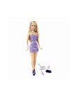 Boneca Barbie Fashion And Beauty Glitter Roxo Mattel Foto Boneca Barbie Fashion And Beauty Glitter Roxo Mattel