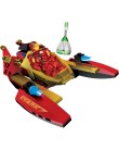 Foto Boneco Homem de Ferro Jet Boat Pursuit - Mega Bloks