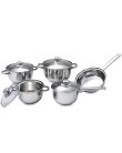 Foto Conjunto de Panelas Aço Inox 5 peça(s) Multipresentes 139