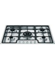 Cooktop Smeg 5 Bocas Inox PGF75SBR1 Foto Cooktop Smeg 5 Bocas Inox PGF75SBR1