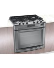 Fogão de Embutir Brastemp Gourmand 5 Bocas Inox BYB76BR Foto Fogão de Embutir Brastemp Gourmand 5 Bocas Inox BYB76BR
