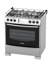 Fogão de Piso Bosch 5 Bocas Inox Style 5 Inox Foto Fogão de Piso Bosch 5 Bocas Inox Style 5 Inox