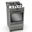 Foto Fogão de Piso Brastemp Clean 4 Bocas Acendimento Automático Inox BF050BR
