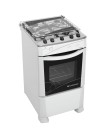 Foto Fogão de Piso Continental Innovazione Calore 4 Bocas Acendimento Automático Calore
