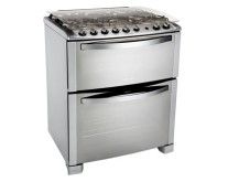Fogão de Piso Electrolux Celebrate 5 Bocas Inox 76DTX
