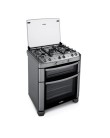 Foto Fogão de Piso Mabe Multi Fornos 5 Bocas Acendimento Automático Inox com Forno Duplo FGMB005PMFDA1IN