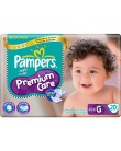 Foto Fralda Pampers Premium Care Tamanho G Pacotão 20 Unidades
