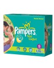 Foto Fralda Pampers Total Confort Tamanho G Mensal 126 Unidades