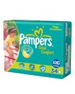 Foto Fralda Pampers Total Confort Tamanho XXG Mega 34 Unidades
