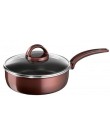 Foto Frigideira Vitrocerâmico 1 peça(s) T-Fal Sensorielle 26 cm com tampa