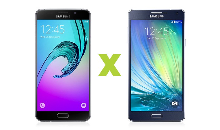 Galaxy A7 2016 vs Galaxy A7 2015 Galaxy A7 2016 vs Galaxy A7 2015