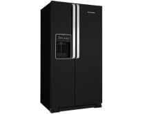 Geladeira Brastemp All Black 540 Litros Side by Side Inox BRS70HE