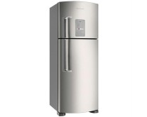 Geladeira Brastemp Ative! Frost Free Duplex 429 Litros Smart Bar Inox BRM50NR