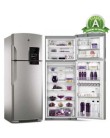 Foto Geladeira GE Ingenious Frost Free 445 Litros Duplex Inox RFGE710 Inox
