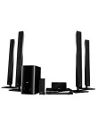 Foto Home Theater DVD DVD-RW LG 5.1 Canais 1 HDMI 1 USB HT805THW