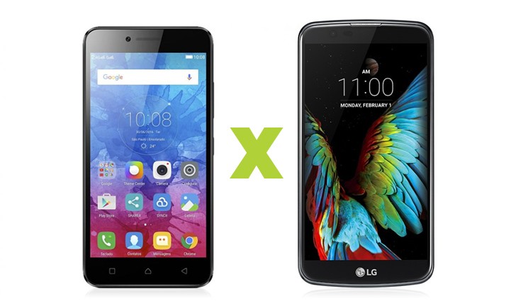 Lenovo Vibe K5 vs LG K10 Lenovo Vibe K5 vs LG K10
