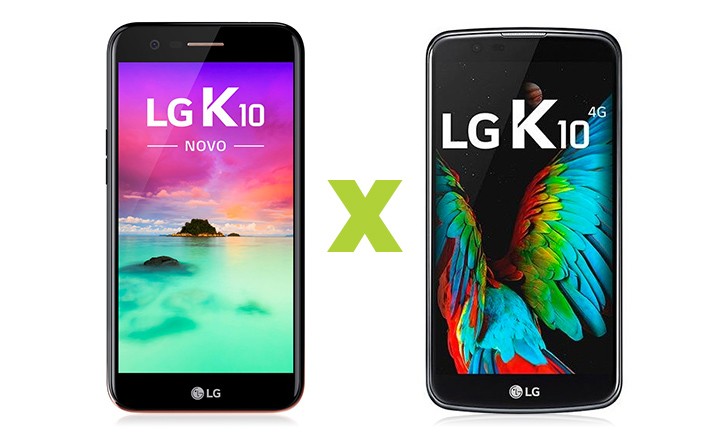 LG K10 2017 vs LG K10 LG K10 2017 vs LG K10
