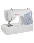 Foto Máquina de Costura Doméstica Ponto Invisível 3 Pontinhos para lingerie Pontos Decorativos Pontos Flexíveis Cosmo 7422 - Singer