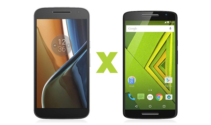 Moto G4 vs Moto X Play Moto G4 vs Moto X Play