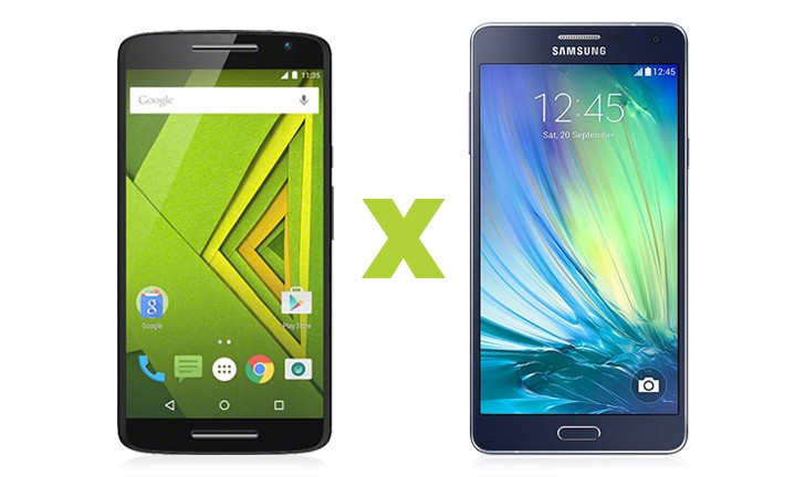 Moto X Play ou Galaxy A7 Moto X Play ou Galaxy A7