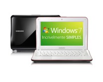 Netbook Samsung Shark 10,1" NF110 1 GB 250 GB Processador Intel® Atom™ N455 Windows 7 Starter Edition