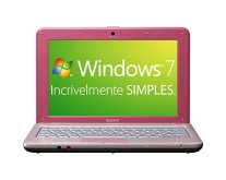 Netbook Sony Vaio 10,1" VPC-M120AB 2 GB 320 GB Intel Atom N470 Windows 7 Starter Edition