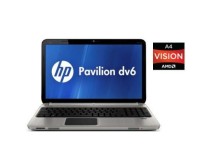 Notebook HP Pavilion LED 15,6" 3 GB 500 GB AMD Dual Core A4 Windows 7 Home Basic DV6-6150BR