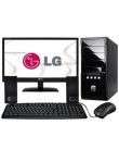 Foto PC Space BR Intel Dual Core E3400 4GB HD 500GB Windows 7 Intel Celeron Dual Core E3400 2,3 GHz 4 GB 500 GB Windows 7 Home Basic