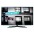 TV LED 46" Smart TV Samsung Série 6 Full HD 3 HDMI Conversor Digital Integrado UN46ES6100