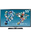 Foto TV LED 55" Smart TV Samsung Série 6 3D Full HD 4 HDMI Conversor Digital Integrado UN55D6400