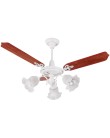 Foto Ventilador de Teto Arge Majestic Majestic Star Tulipa 3 Pás