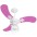 Ventilador de Teto Venti-Delta Economiq New Baby Colors 3 Pás
