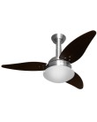 Foto Ventilador de Teto Venti-Delta Exuberance Delta Prata 3 Pás