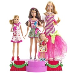 Boneca Barbie Irmãs Natal Perfeito As irmãs Mattel