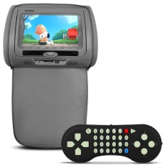 Encosto de Cabeça com DVD Tech One com Zíper