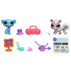 Boneca Littlest Pet Shop Sweetest - Cenário Show Pets A1351 Hasbro