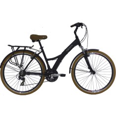 Bicicleta TITO 21 Marchas Aro 700 Suspensão Dianteira Freio V-Brake Urban Premium ID