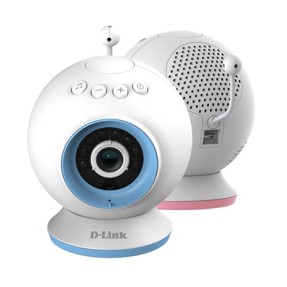 Babá Eletrônica D-Link com Câmera Visão Noturna Sensor de Movimento DCS-825L