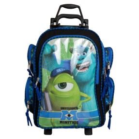 Mochila com Rodinhas Escolar Dermiwil Universidade Monstros 51091 G