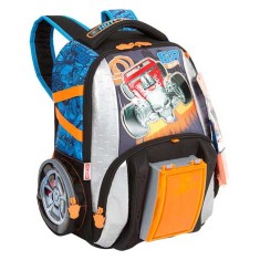 Mochila Escolar Sestini Hot Wheels Hot Wheels 17Z M 64596