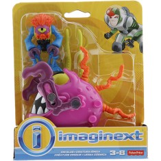 Boneco Imaginext Criatura Iônica e Lesma Cósmica BFT11/BFT05 - Mattel