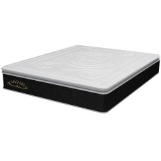 Colchão King Size Molas Ensacadas/Pocket Plumatex D33 Magnum 193 x 30 x 203 cm