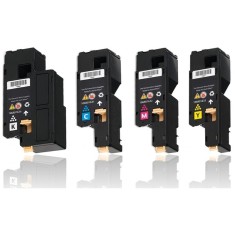 Toner Amarelo Ciano Magenta Preto Compatível Kit 4 6000 6015 6010